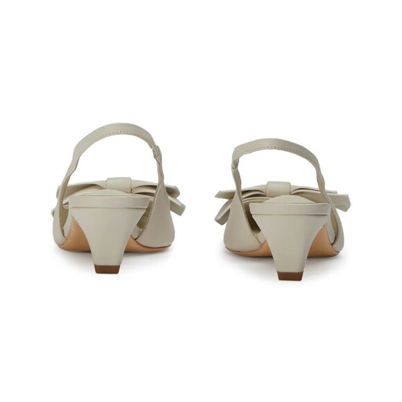 Tony Bianco Divine Low Heel in Dove 9 with Box Womens Kitten Slingbacks - Picture 11 of 15